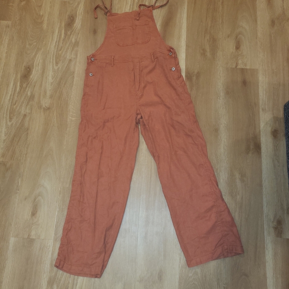 American Eagle Outfitters Pants - American Eagle Outfitters Terracotta Overalls